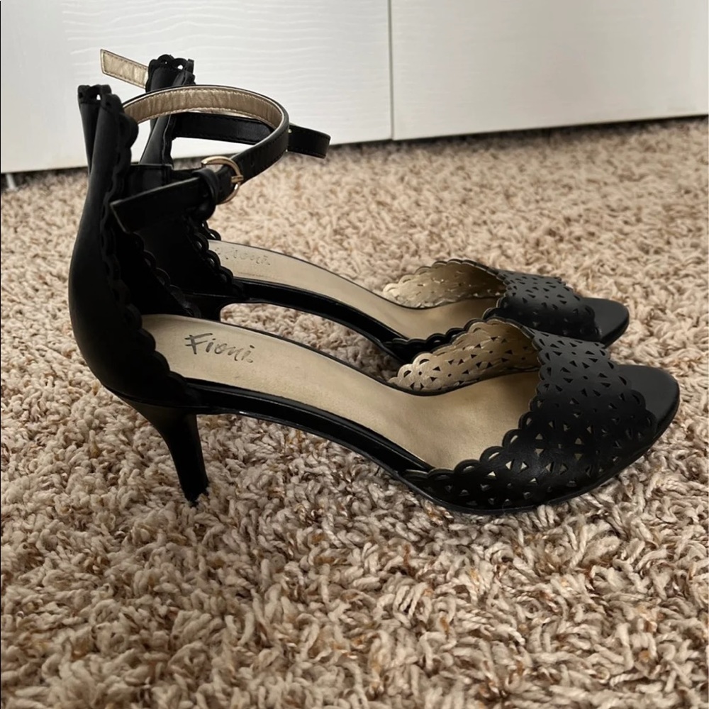 Womens Black Heels Size 7